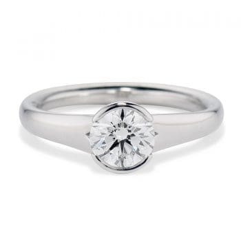 010583 Bezel Set Solitaire Ring